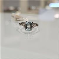 Anillo Sinico Mujer in Oro Acquamarina 1.30 Ct 02-AN-0372 - 02-AN-0372